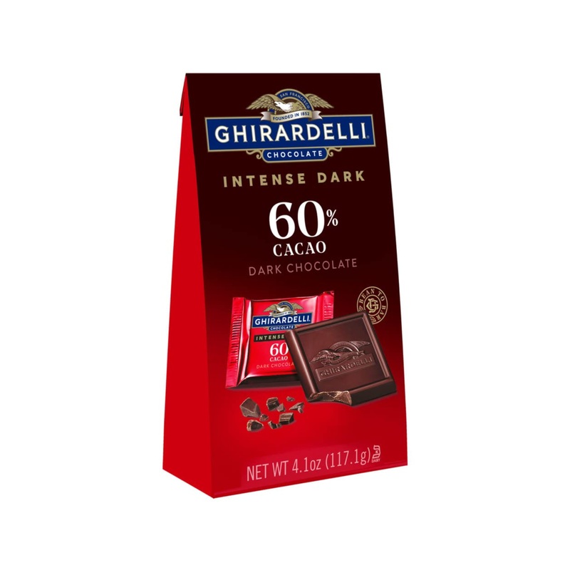 Ghirardelli 60 % Intense Dark Chocolate Squares 4.1 OZ