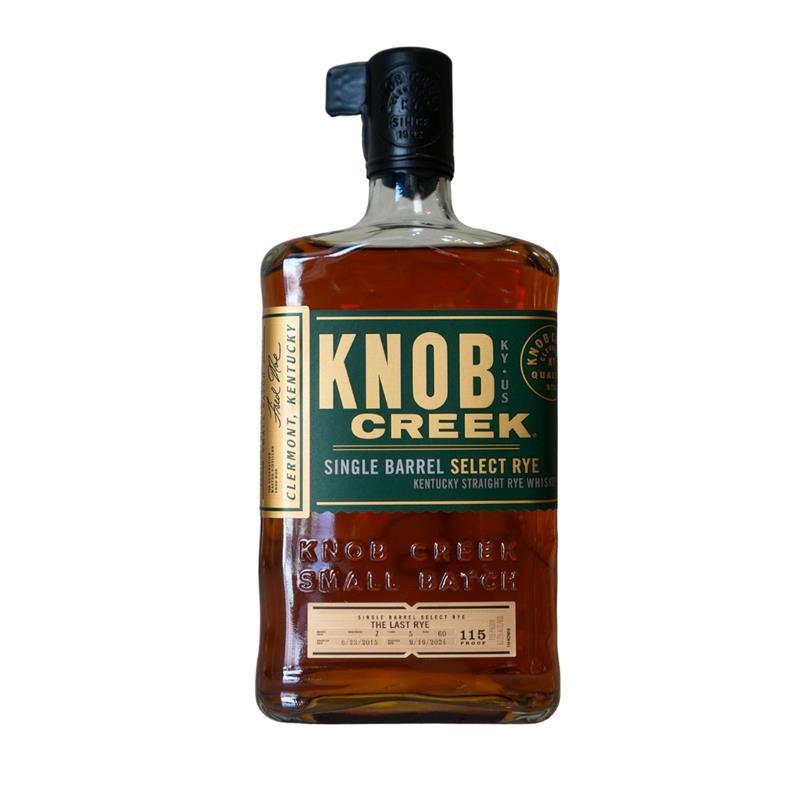 Knob Creek “The Last Rye” Single Barrel Rye Whiskey 750 ML