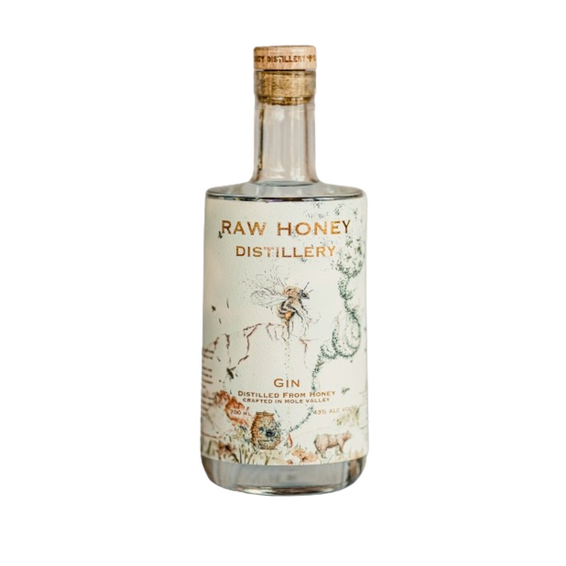 Raw Honey Distillery Gin with a hint of Kaffir Lime & Orange