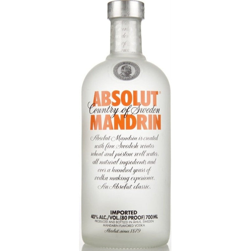 Absolut Vodka Mandrin 1 Bottle