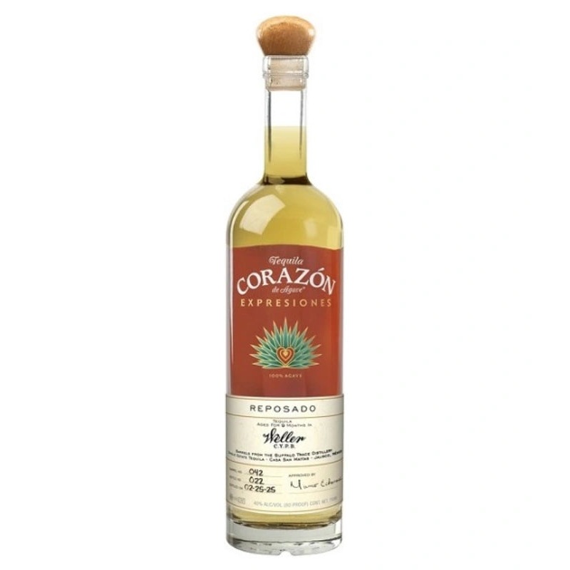 Corazn Weller C.Y.P.B. Expresiones Tequila Reposado 750mL