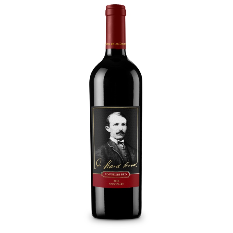 Founders Red – James Ward Wood – 2018 Red Wine – Napa Valley