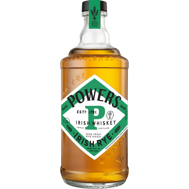 Powers Irish Rye Whiskey 750 ML