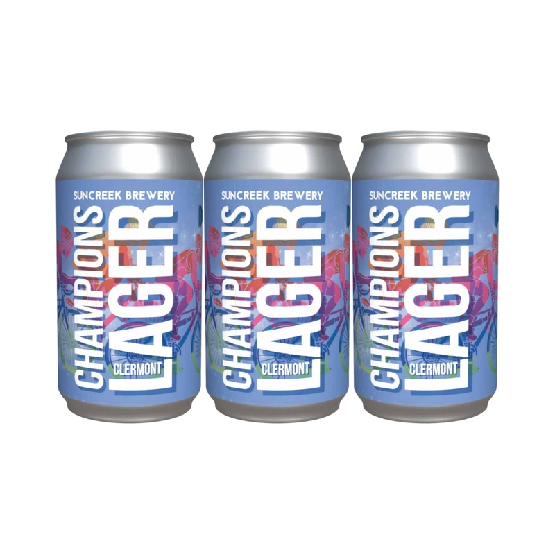 Suncreek Brewing Company Champions Lager 6 PACK 12 OZ CANS