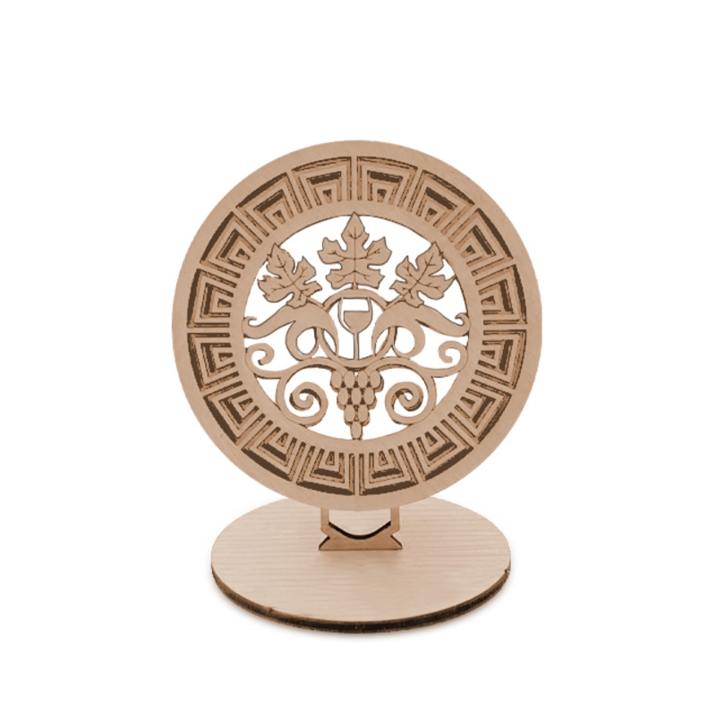3D Wood Card