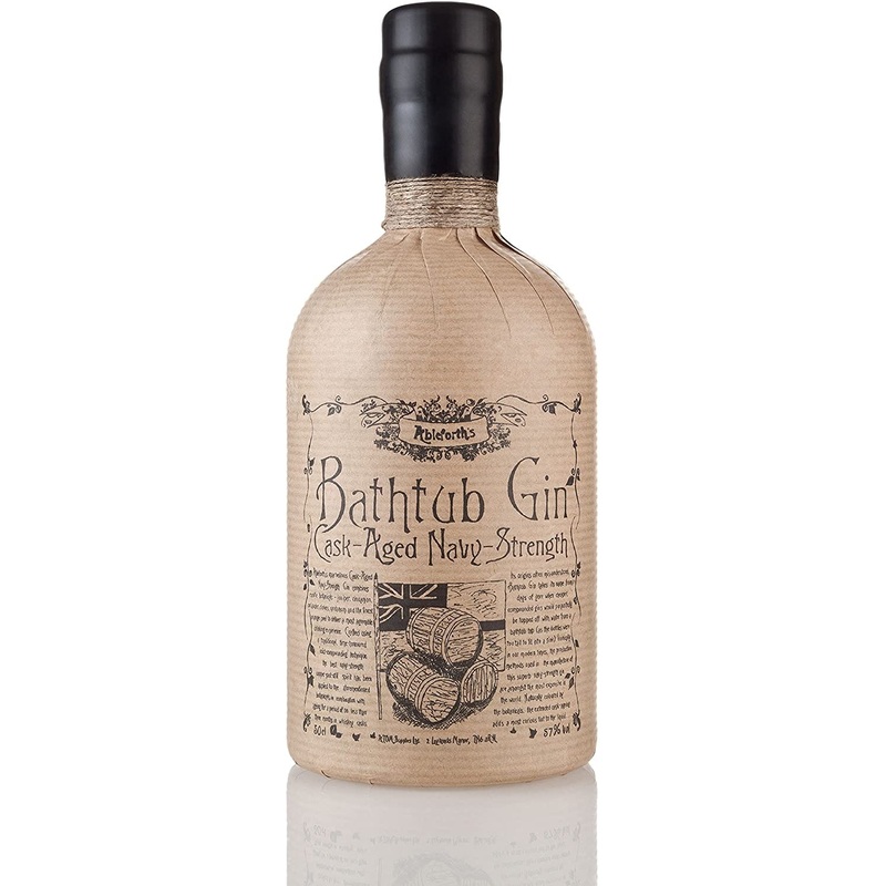 Ableforth’s Bathtub Navy Strength Cask Aged Gin 50cl