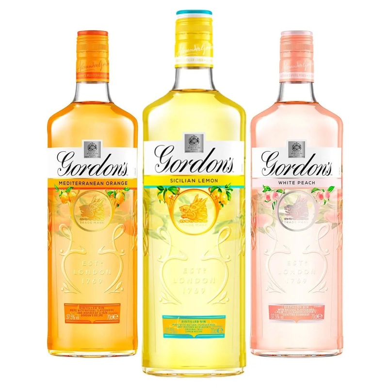 Gordon’s Gin Summer Flavours Trio Pack, 70 cl