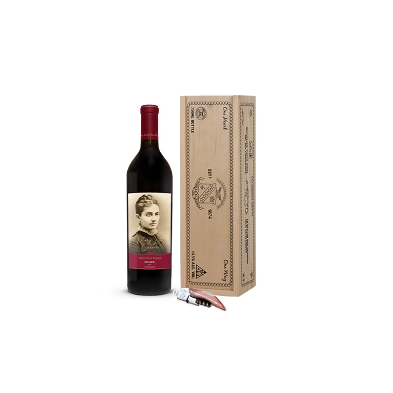 Mary Low Carver Red Gift Box