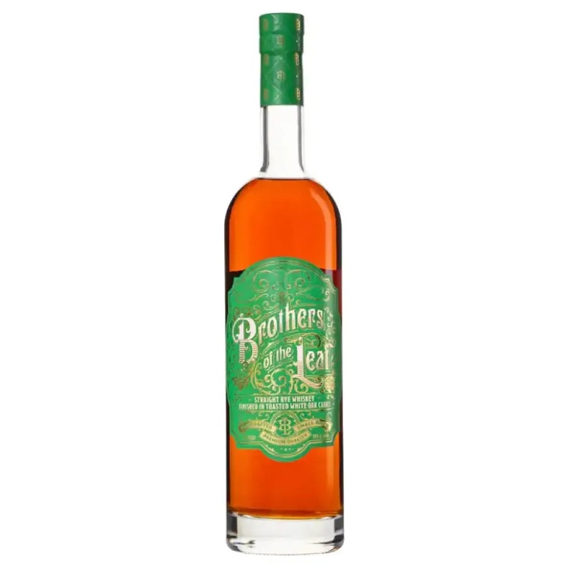 Brothers of the Leaf Straight Rye Whiskey Finished in Toasted White Oak Casks