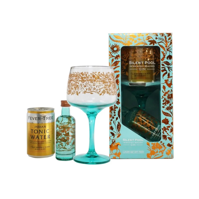 Silent Pool Gin & Tonic Miniature Gift Pack, 5 cl