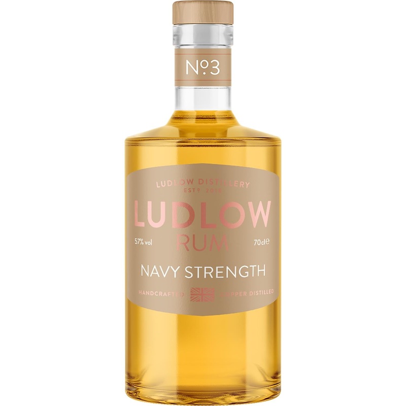 Ludlow No 3 Navy Strength Rum 70cl