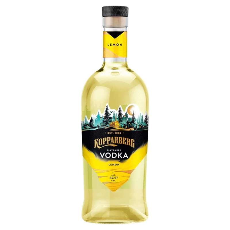 Kopparberg Lemon Premium Vodka, 70 cl
