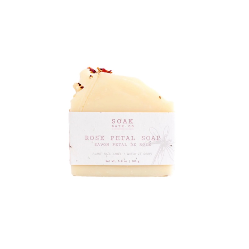 Rose Petal Soap Bar SINGLE