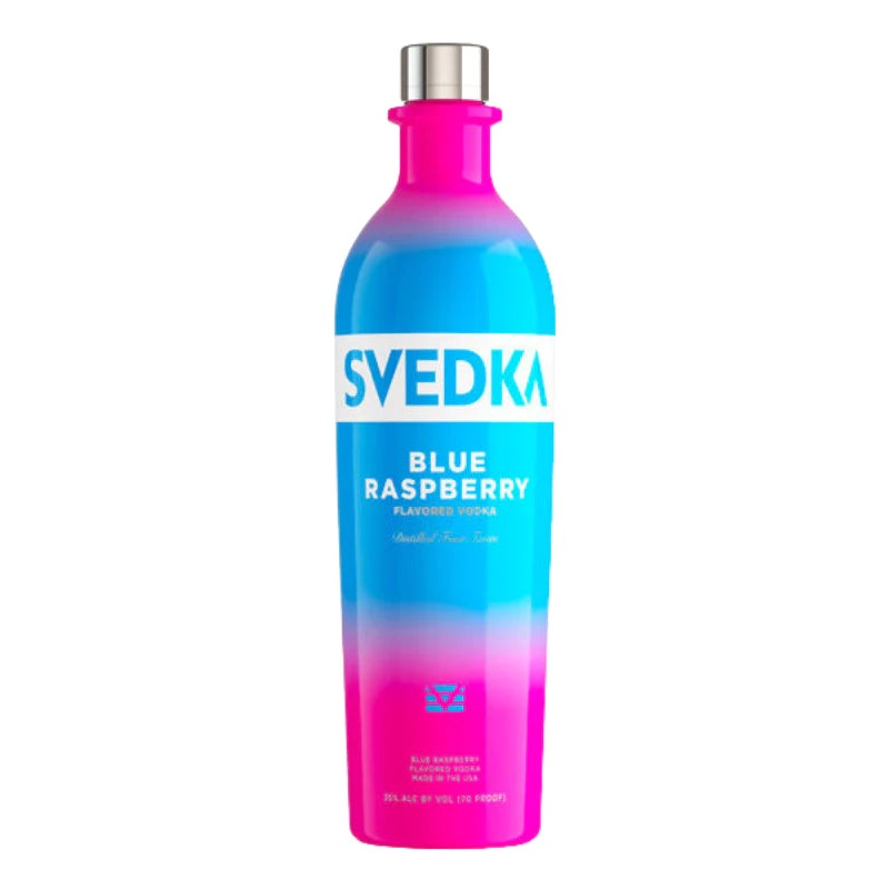 Svedka Blue Raspberry Vodka 750mL