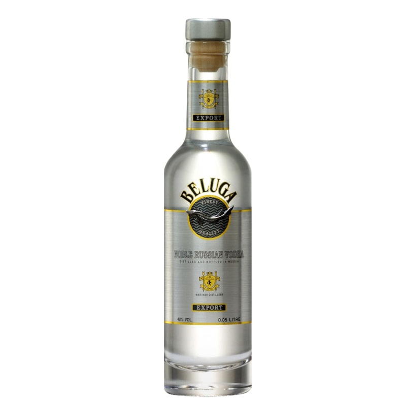 Beluga Noble Vodka Miniature, 5 cl