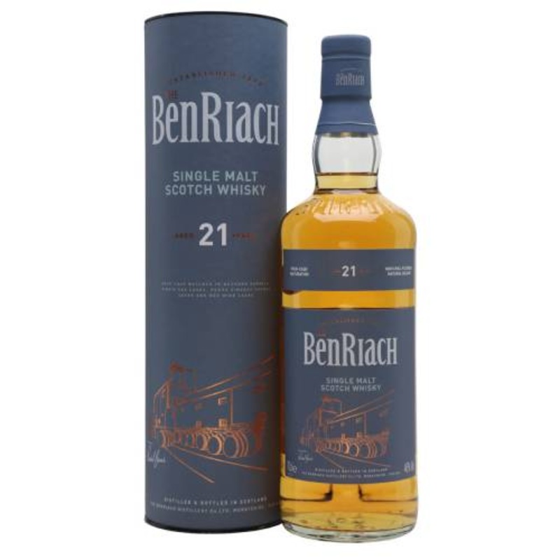 Benriach 21 Year Single Malt Scotch Whisky – 750ML