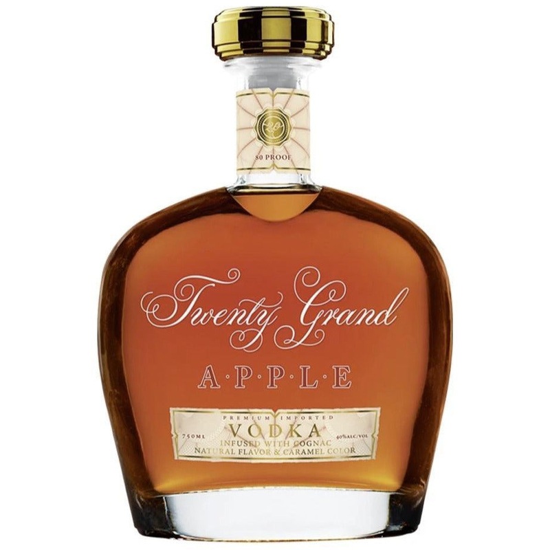 Twenty Grand APPLE VODKA Infused with Cognac