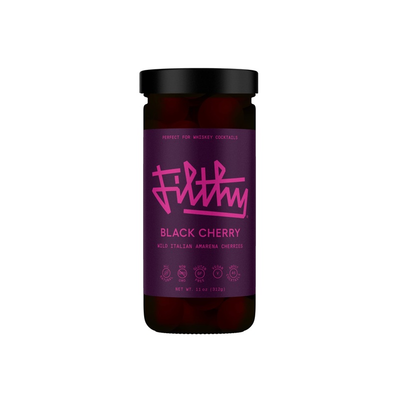 Filthy Black Cherries 8 OZ