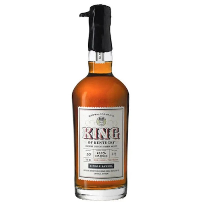 King Of Kentucky 14 Year Old Bourbon 2021 Release Single Barrel #19 127.9 Proof