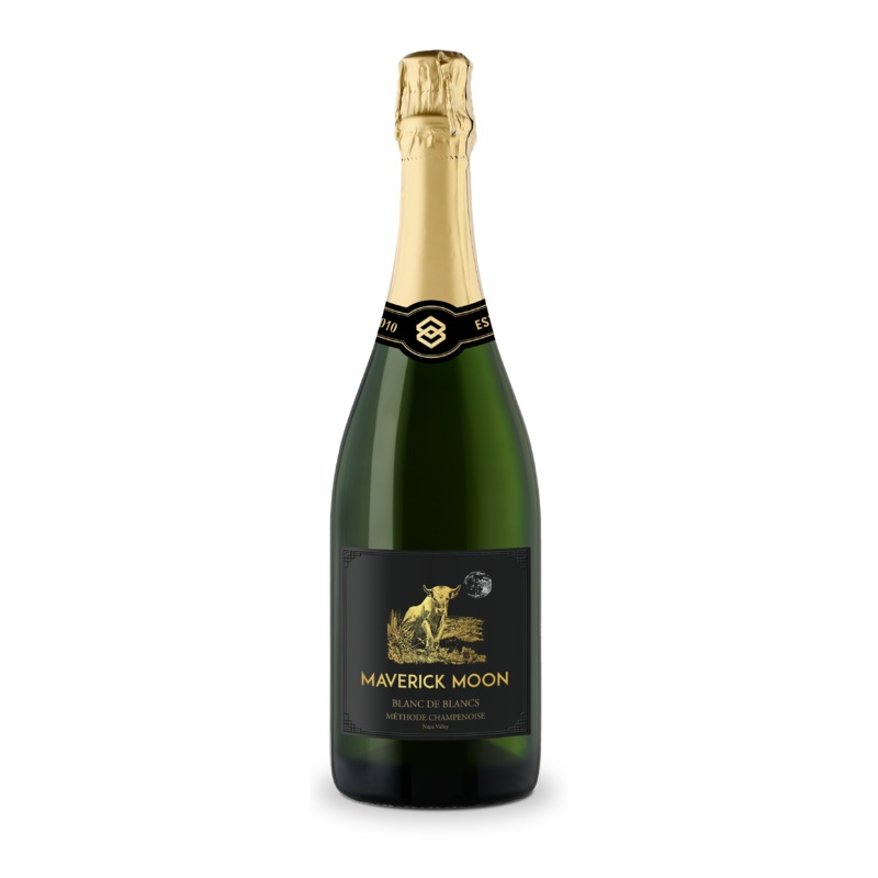 Maverick Moon – Sparkling Blanc de Blancs –  Mthode Champenoise – Napa Valley
