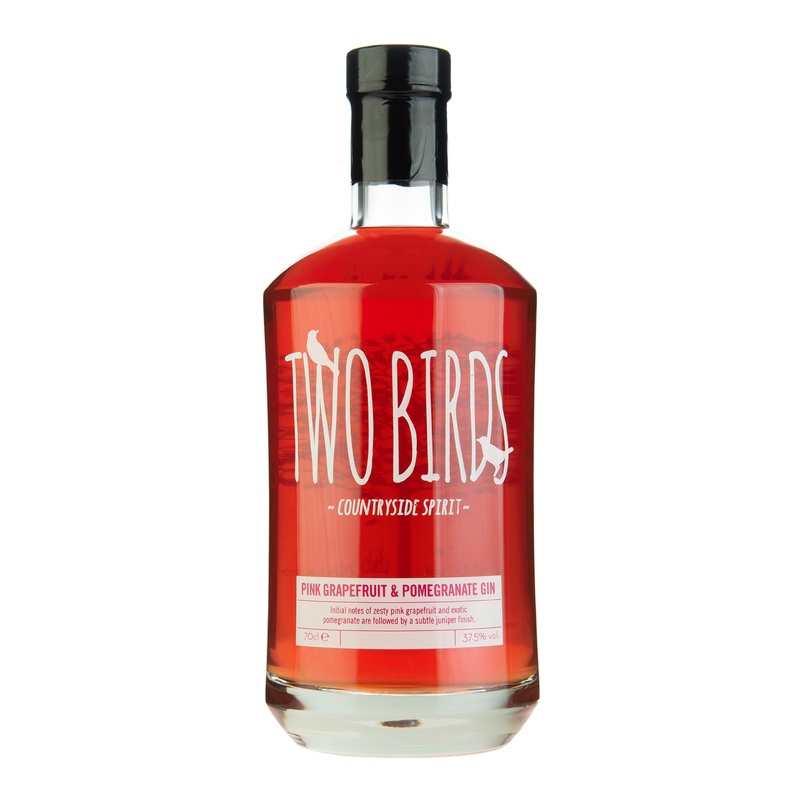 Two Birds Grapefruit & Pomegranate Gin 70cl