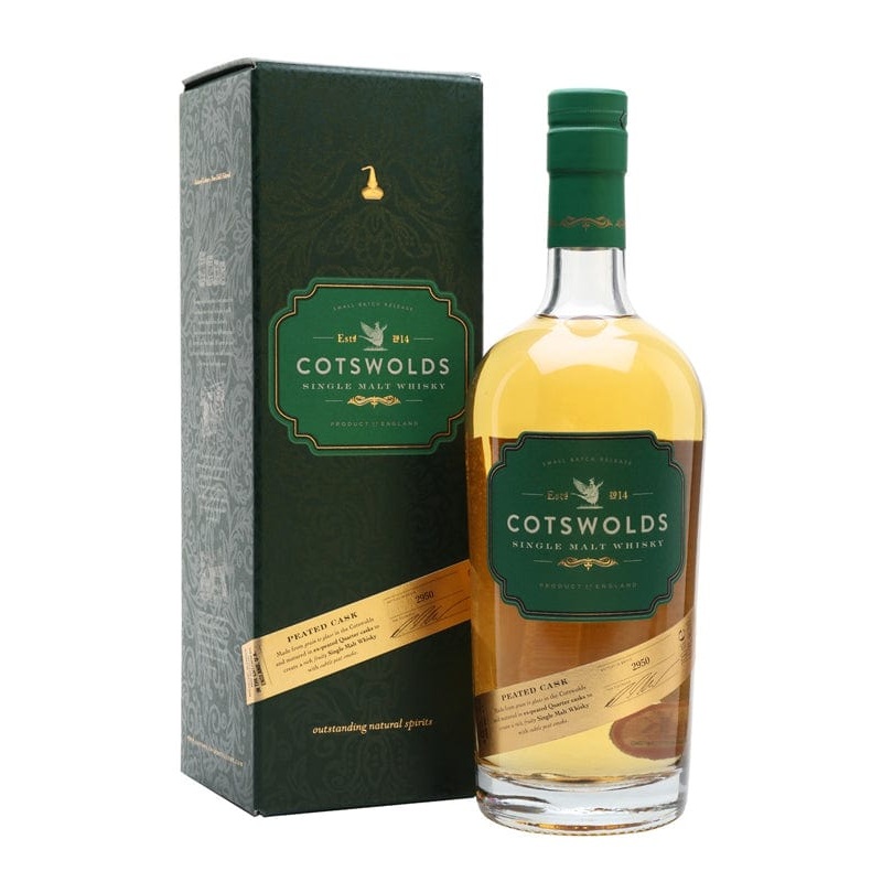 Cotswolds Peated Cask Single Malt Whisky 70cl