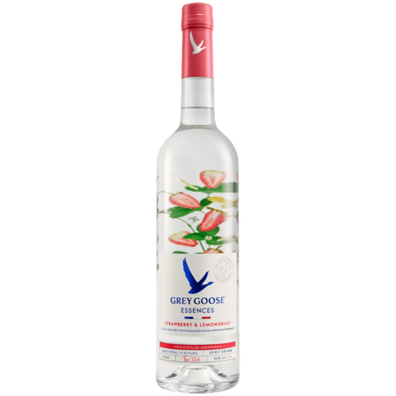 Grey Goose Essences Strawberry & Lemongrass Vodka 70cl