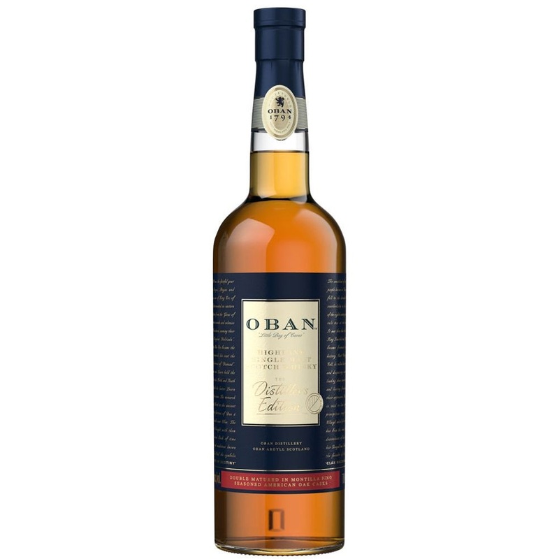 Oban Highland Single Malt Scotch Whisky The Distillers Edition 2022