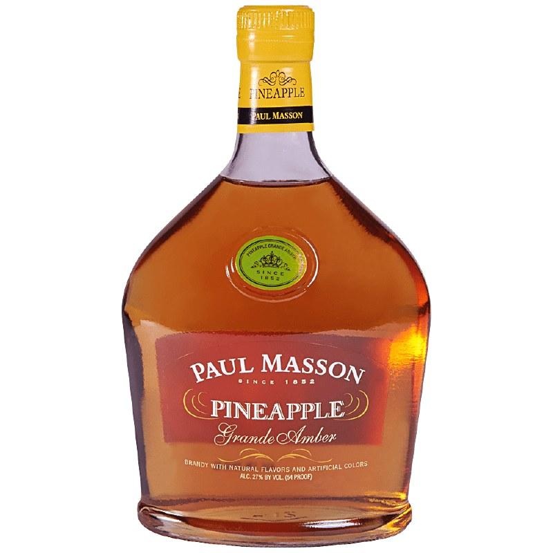Paul Masson Brandy Grande Amber Pineapple – 750ML