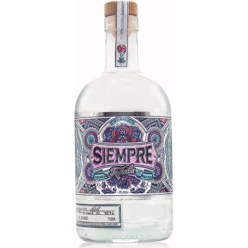Siempre Plata Tequila 750 ML