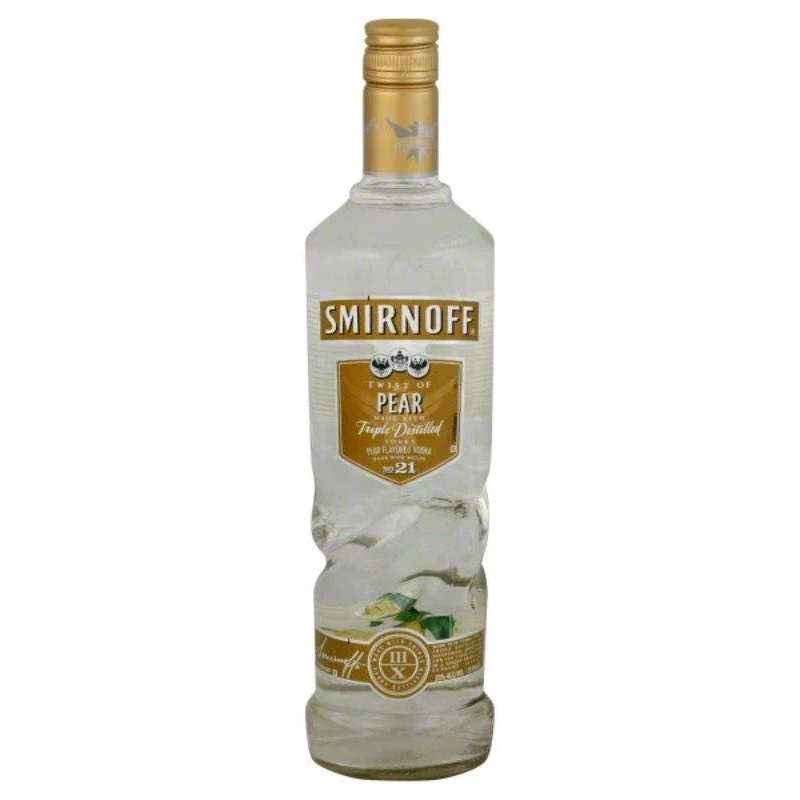 Smirnoff Twist of Pear Vodka 750mL