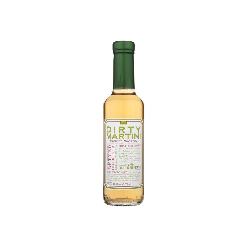 Stirrings Dirty Martini Mix 375 ML