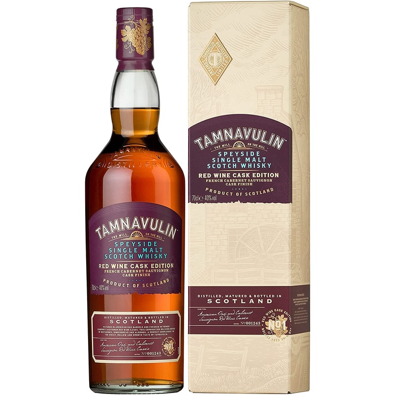 Tamnavulin Speyside Single Malt Whisky – French Cabernet Sauvignon Edition 70cl