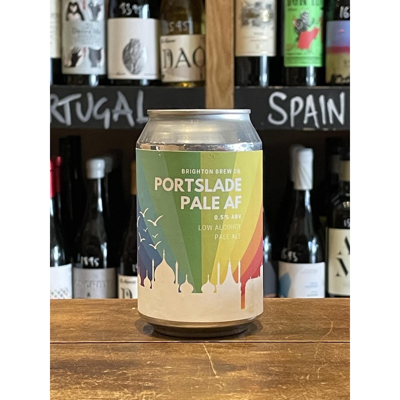Brighton Brew Co. – Portslade Pale AF 0.5% (Gluten Free, Vegan)