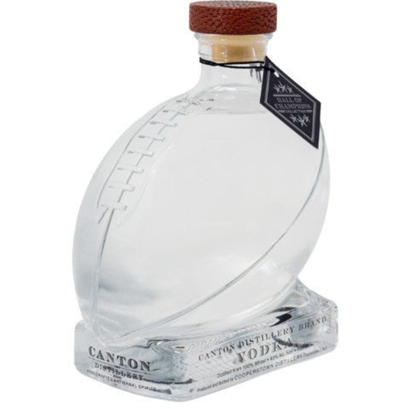 Canton Distillery Brand Vodka Football