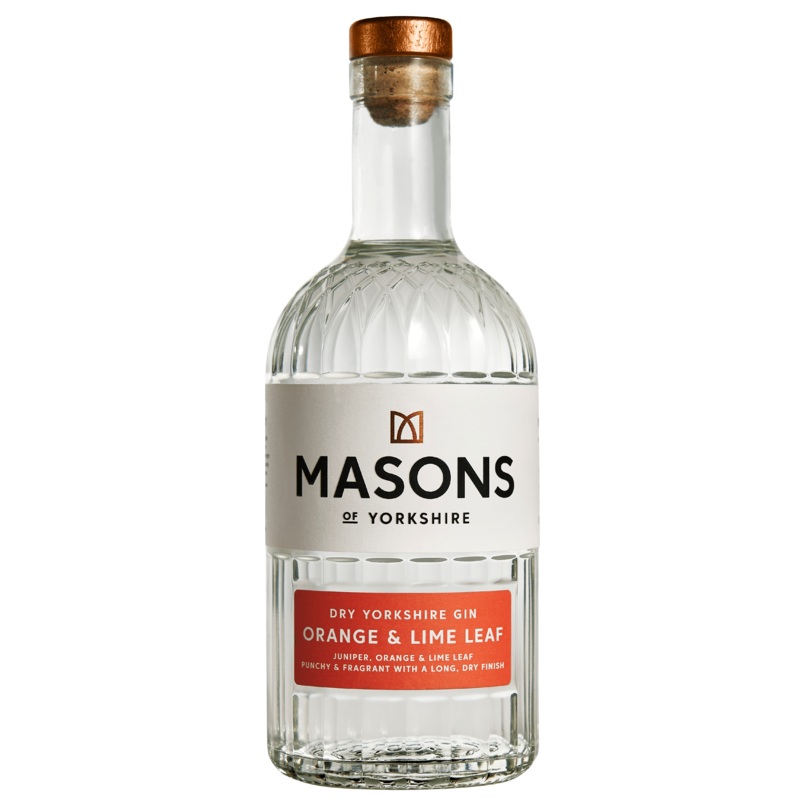 Masons Of Yorkshire Orange & Lime Leaf Gin 70cl