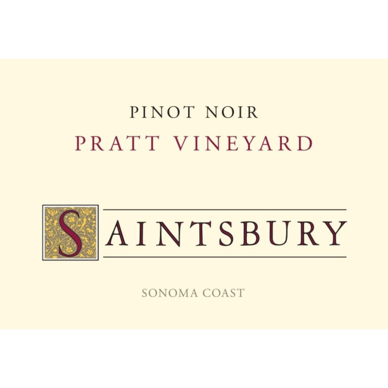 Saintsbury Pratt Vineyard Pinot Noir 750ml