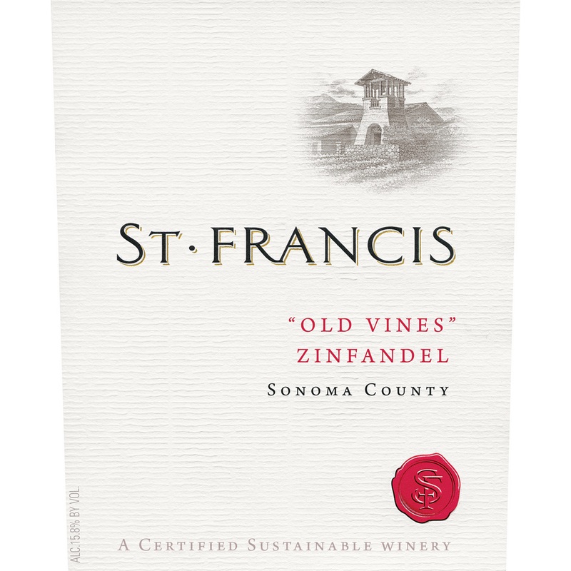 St. Francis Sonoma County Old Vines Zinfandel 750ml