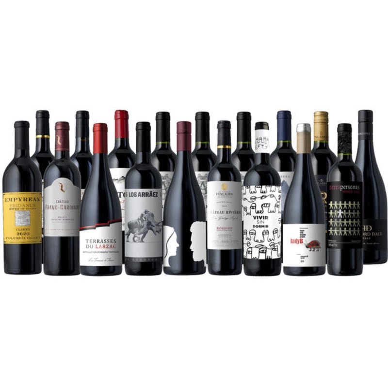 The Ultimate Top Shelf Reds 18-Pack