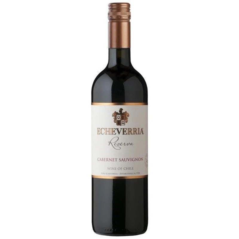 Vina Echeverria, Reserva, Valle de Curico, Cabernet Sauvignon 2023 (Case)