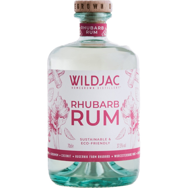 Wildjac Rhubarb Rum 70cl