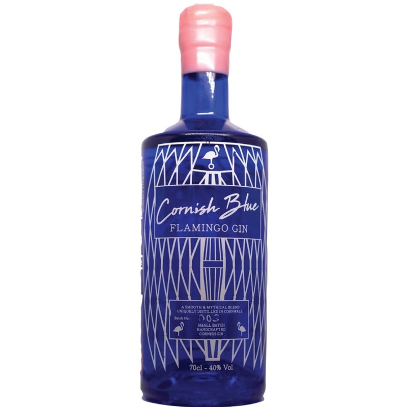 Cornish Blue Flamingo Gin 1 Bottle