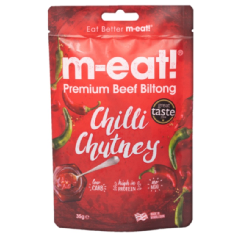 m-eat! Premium Biltong Chilli Chutney 250g