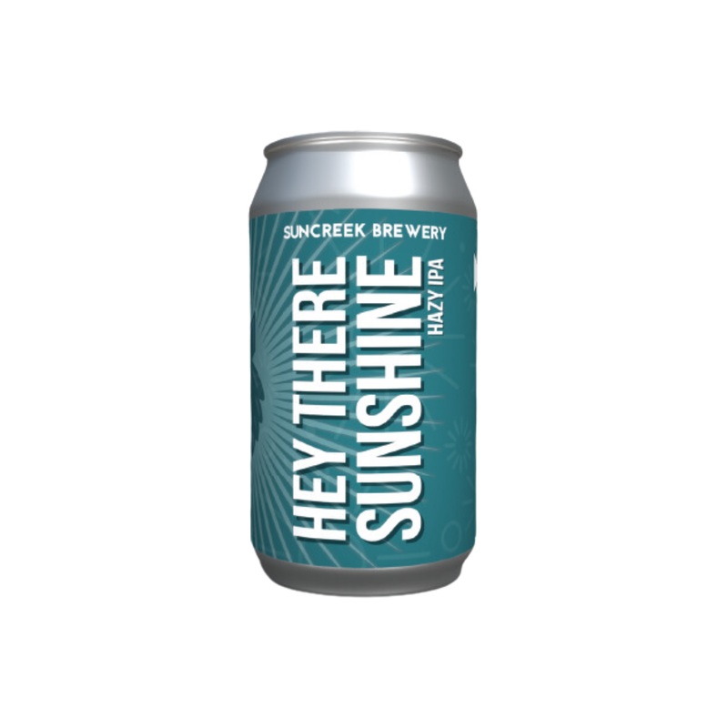 Suncreek Brewing Company Hey There Sunshine Hazy IPA 6 PACK 12 OZ CANS