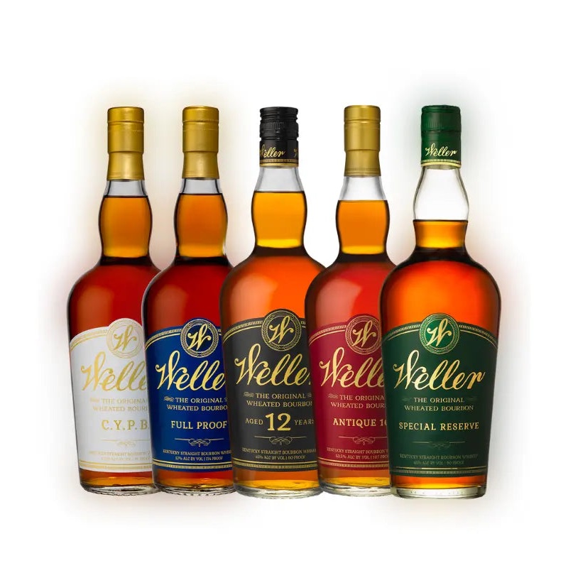 W.L. Weller 5 Bottle Bourbon Bundle