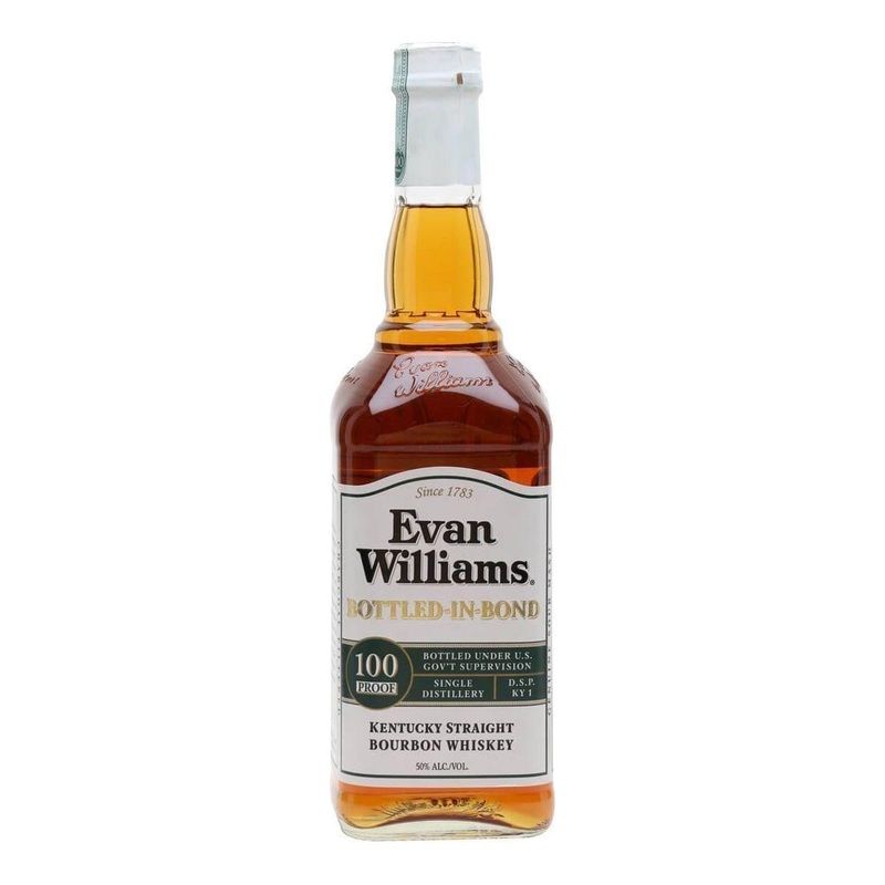 Evan Williams Bottled in Bond White Label