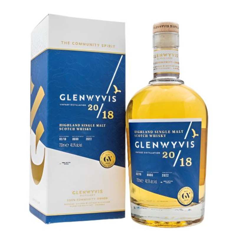 GlenWyvis Single Malt Whisky Batch 02/18 70cl