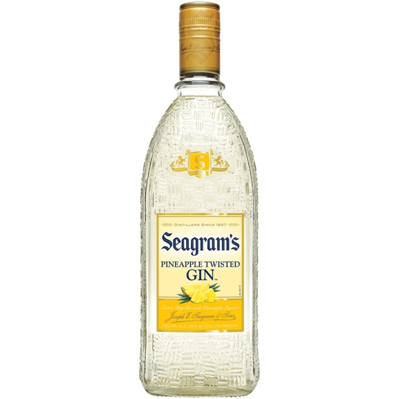 Seagram’S Pineapple Flavored Gin Twisted 70 750 ML