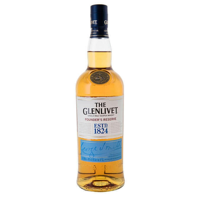 The Glenlivet Founder’s Reserve, Speyside Single Malt Whisky, 40% vol