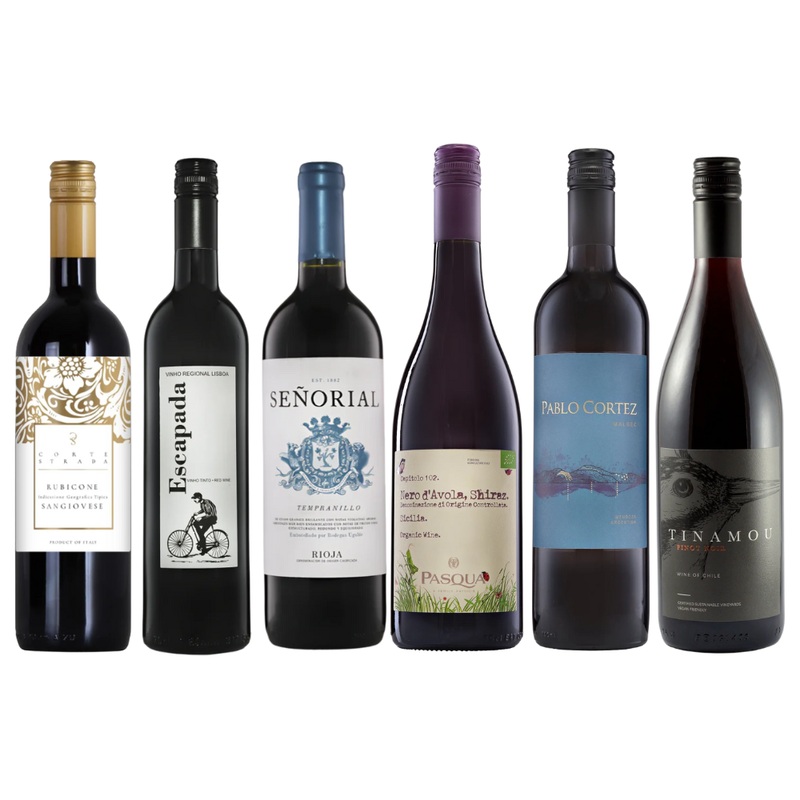 Vegan Red Wine ‘6 Bottle’ Case